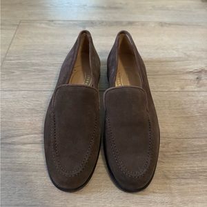 Stubbs and Wooten Venetian split suede loafers Women’s 7.5